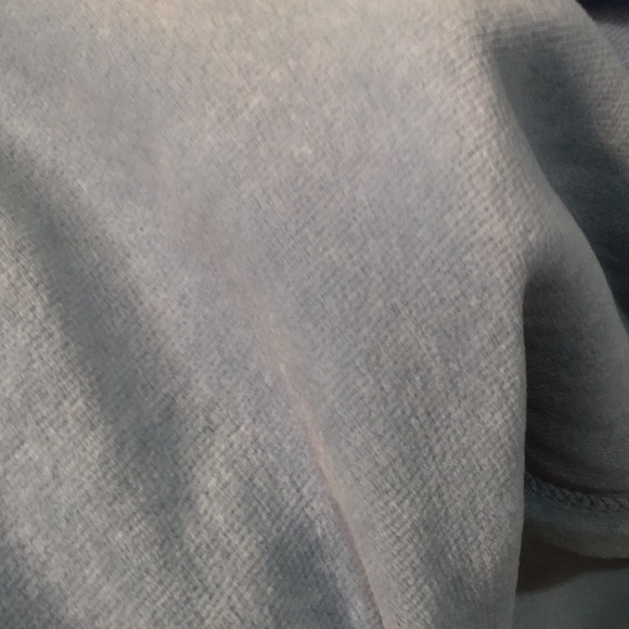 Moon shadow xl blue velvet/velour robe w/ zip euc armpit to armpit is 28” - Picture 7 of 9